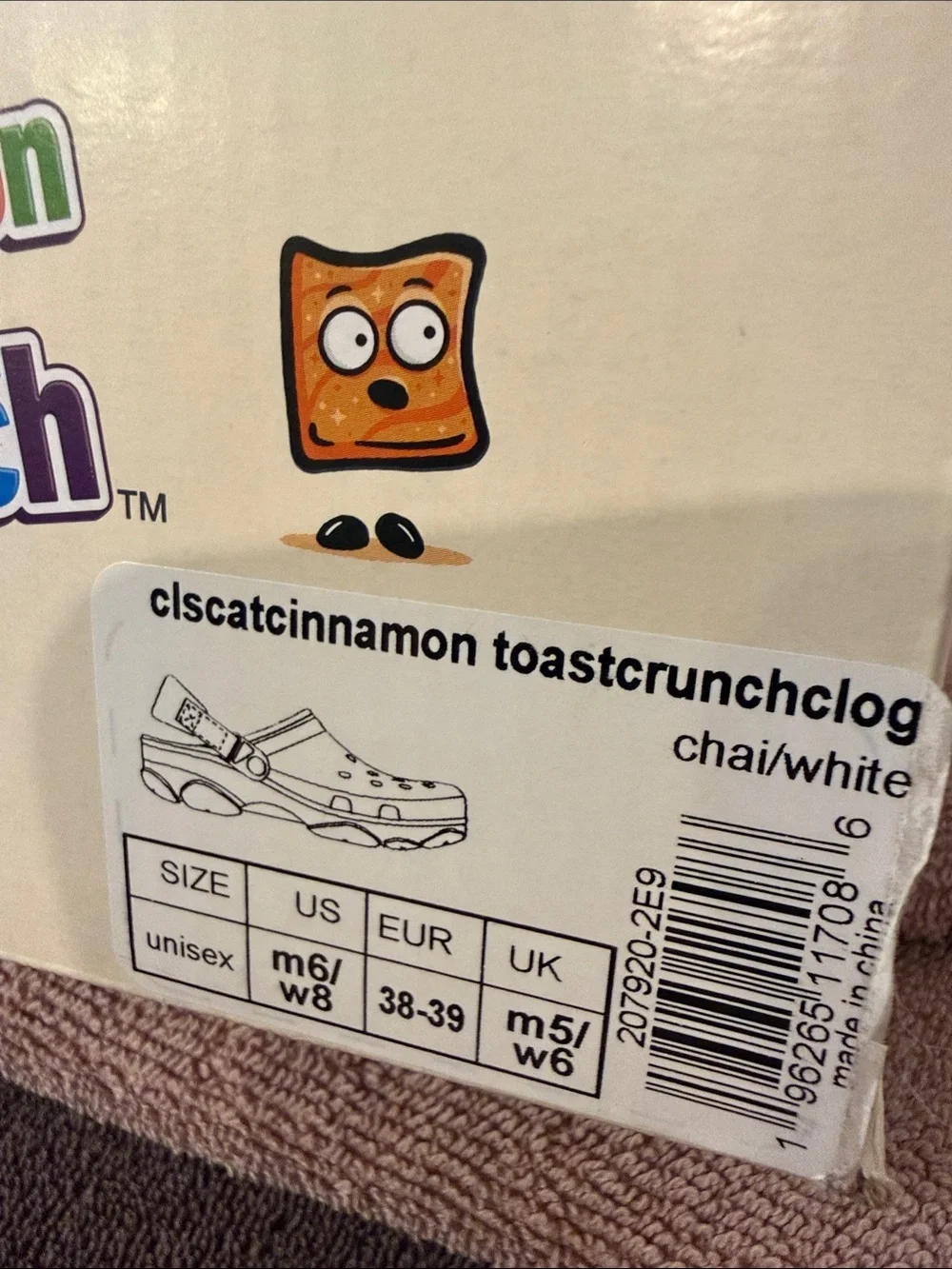 CROCS fun cereal